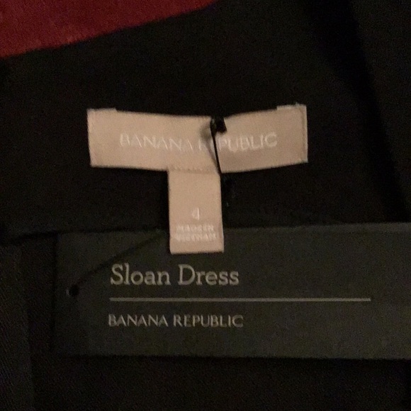 Banana Republic Black Sloan Dress - Picture 4 of 5